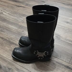 Harley-Davidson Men's Hustin Waterproof Motorcycle Boots